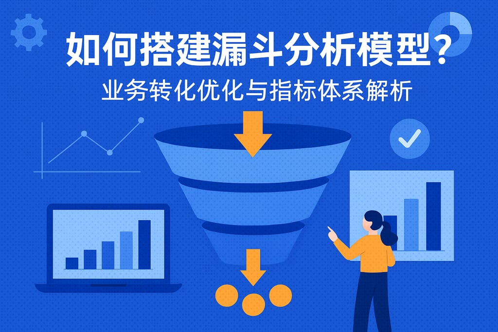 漏斗分析模型如何搭建？业务转化优化与指标体系解析