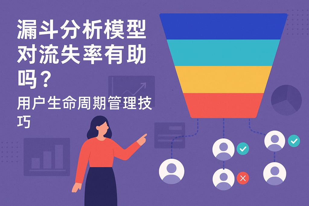 漏斗分析模型对流失率有帮助吗？用户生命周期管理技巧