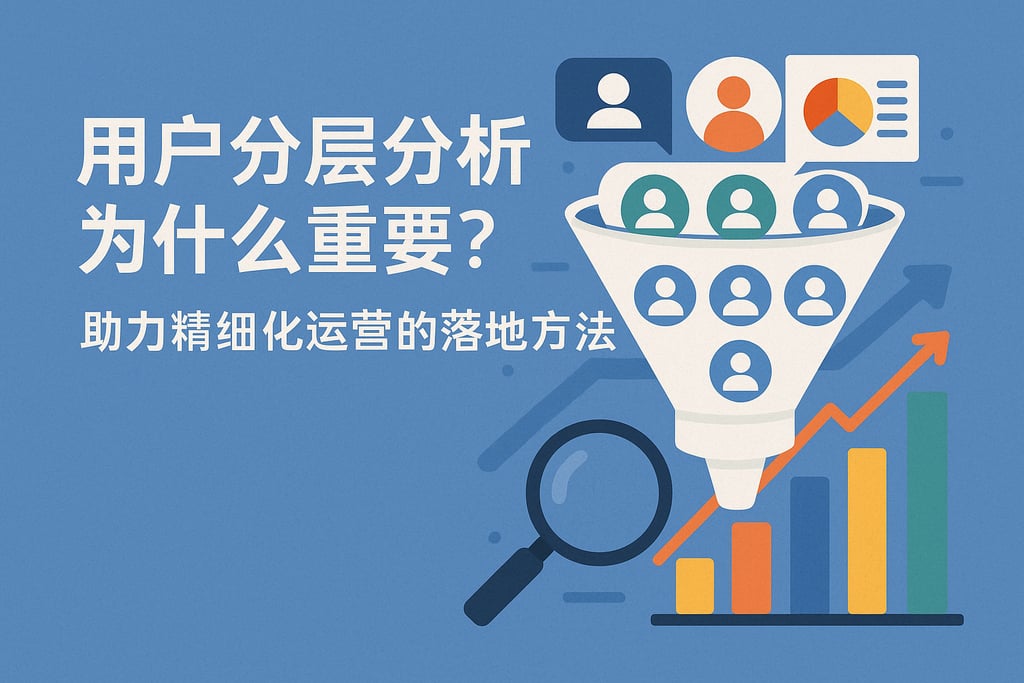 用户分层分析为什么重要？助力精细化运营的落地方法