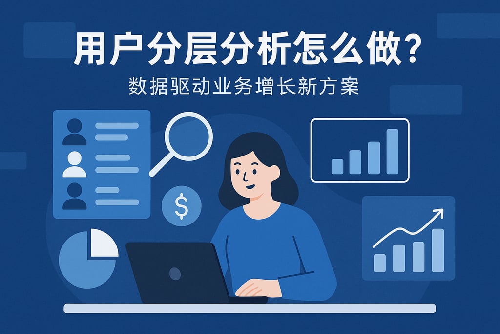 用户分层分析怎么做？数据驱动业务增长新方案