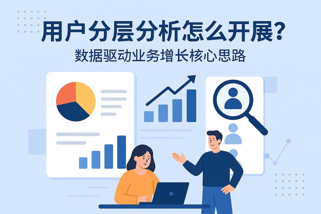 用户分层分析怎么开展？数据驱动业务增长核心思路