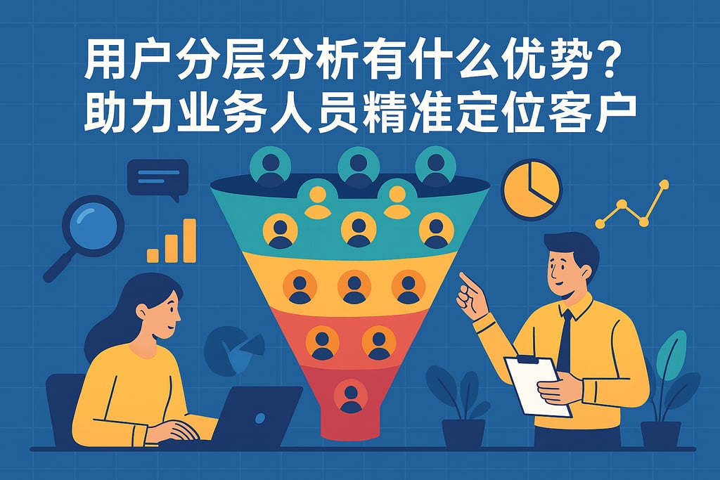 用户分层分析有什么优势？助力业务人员精准定位客户