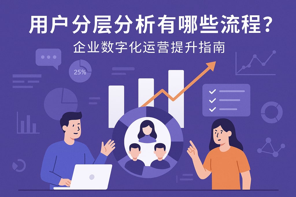 用户分层分析有哪些流程？企业数字化运营提升指南