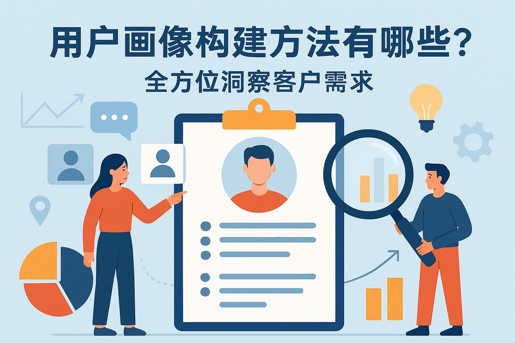 用户画像构建方法有哪些？全方位洞察客户需求