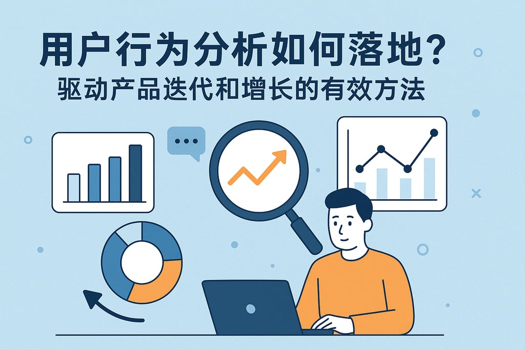 用户行为分析如何落地？驱动产品迭代和增长的有效方法