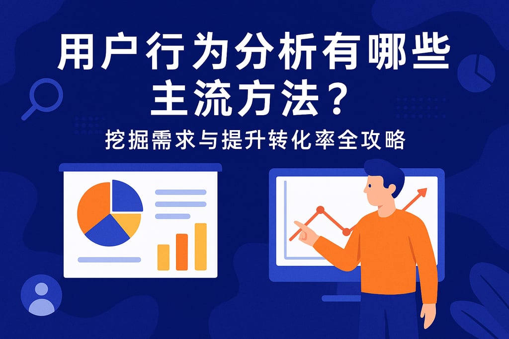 用户行为分析有哪些主流方法？挖掘需求与提升转化率全攻略