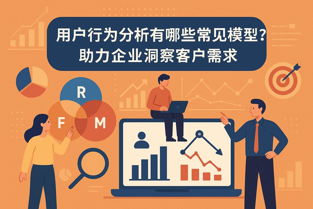 用户行为分析有哪些常见模型？助力企业洞察客户需求