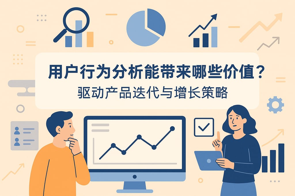 用户行为分析能带来哪些价值？驱动产品迭代与增长策略