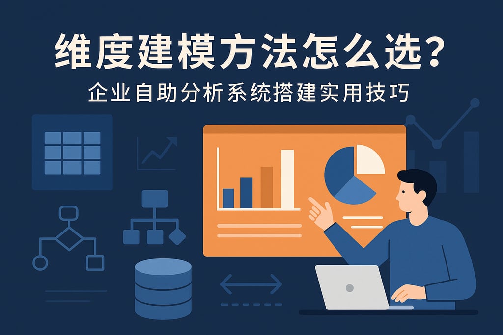 维度建模方法怎么选？企业自助分析系统搭建实用技巧