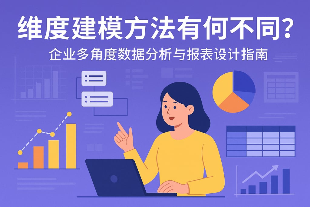 维度建模方法有何不同？企业多角度数据分析与报表设计指南