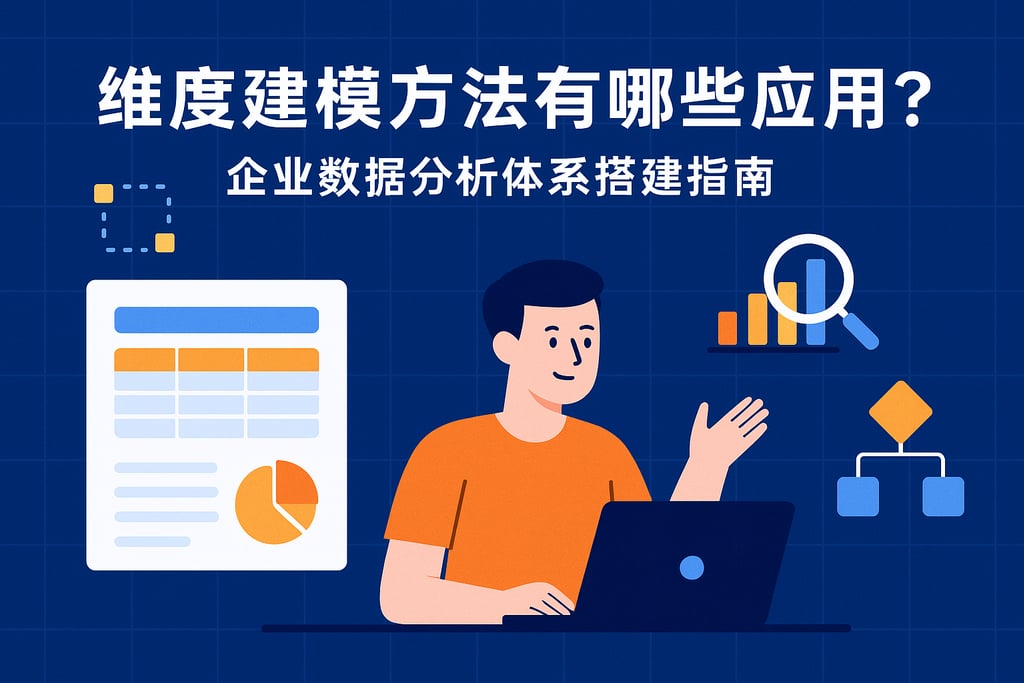 维度建模方法有哪些应用？企业数据分析体系搭建指南