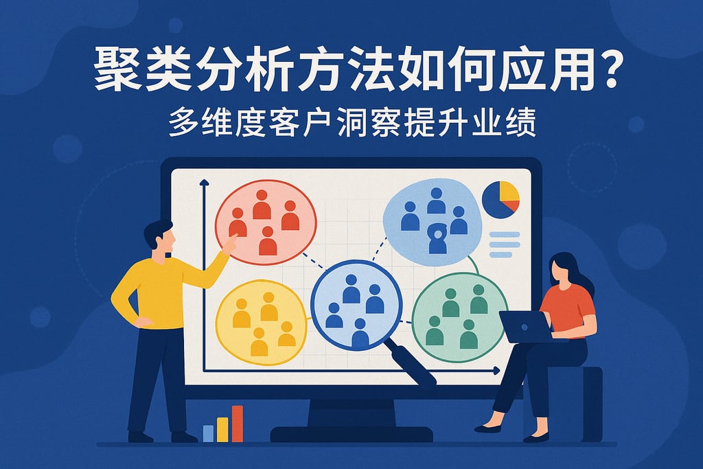 聚类分析方法如何应用？多维度客户洞察提升业绩