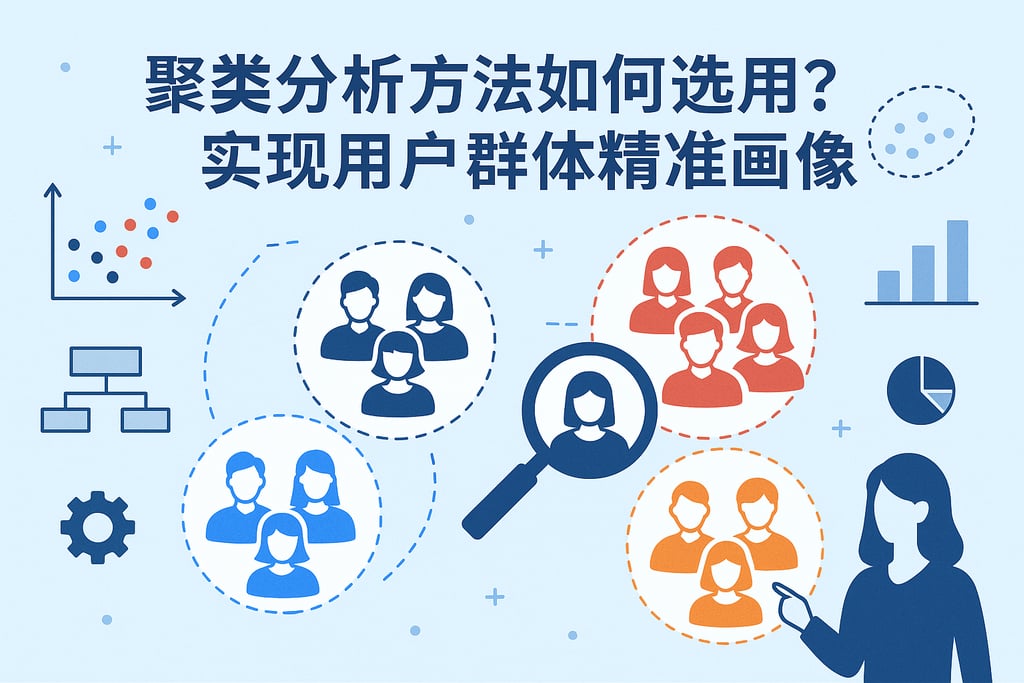 聚类分析方法如何选用？实现用户群体精准画像