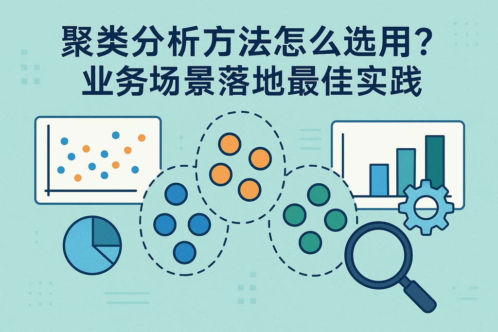聚类分析方法怎么选用？业务场景落地最佳实践