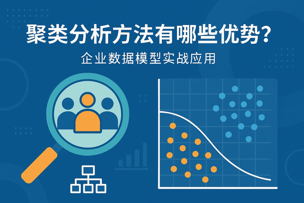 聚类分析方法有哪些优势？企业数据模型实战应用