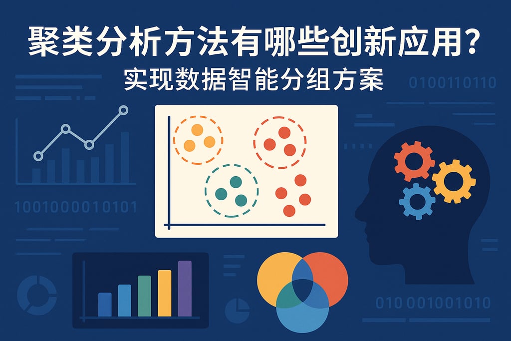 聚类分析方法有哪些创新应用？实现数据智能分组方案