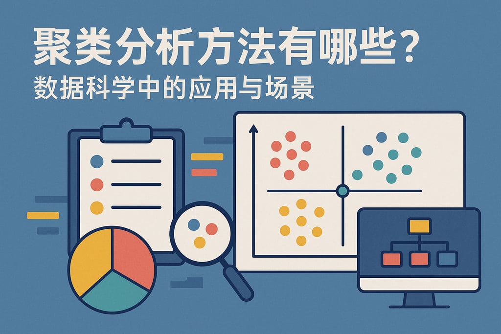 聚类分析方法有哪些？数据科学中的应用与场景