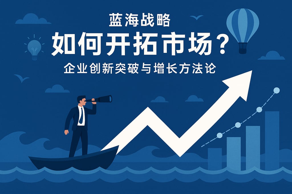 蓝海战略如何开拓市场？企业创新突破与增长方法论