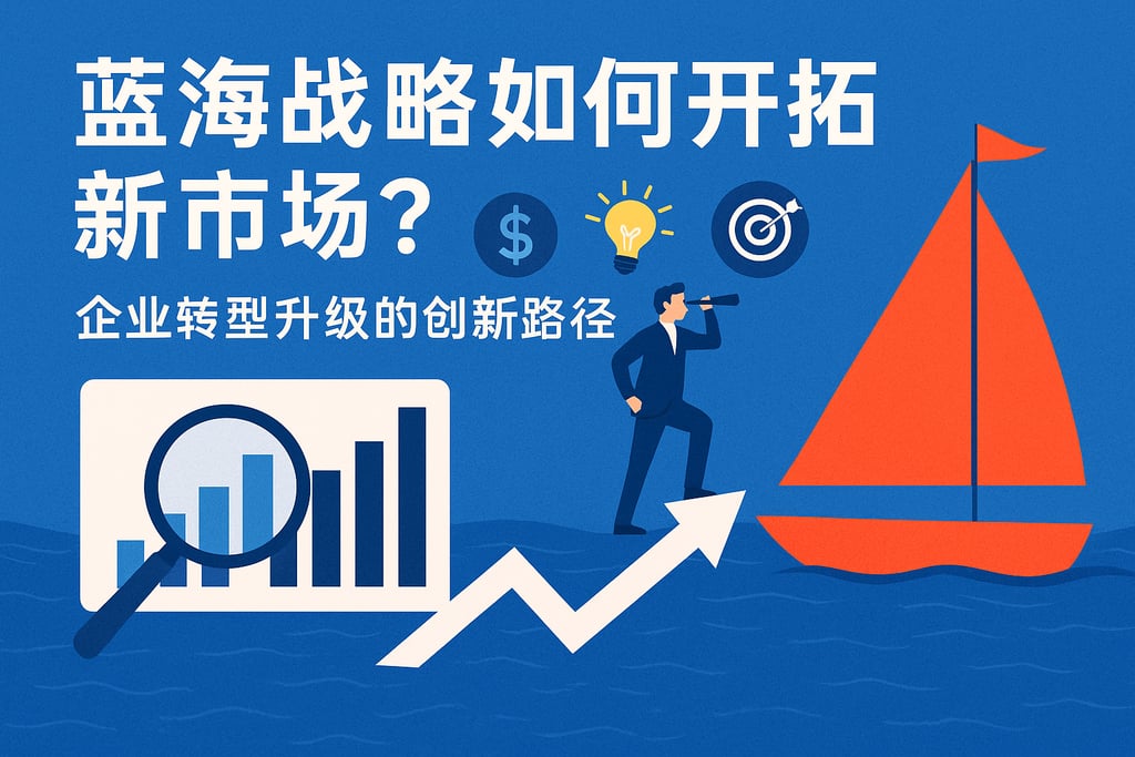 蓝海战略如何开拓新市场？企业转型升级的创新路径