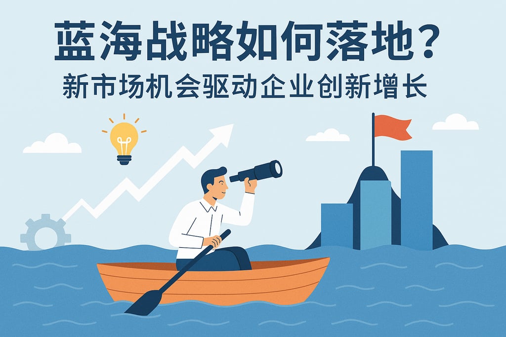 蓝海战略如何落地？新市场机会驱动企业创新增长