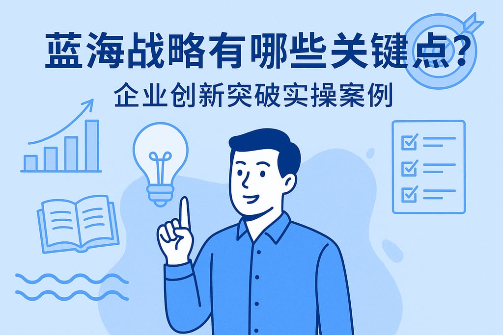 蓝海战略有哪些关键点？企业创新突破实操案例