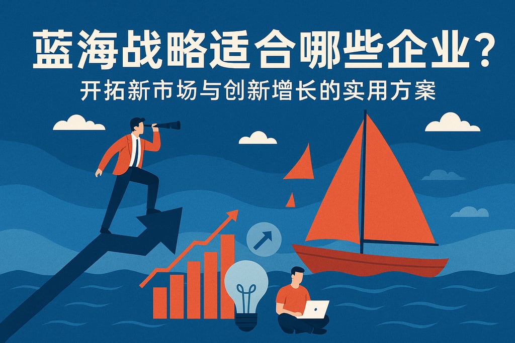 蓝海战略适合哪些企业？开拓新市场与创新增长的实用方案