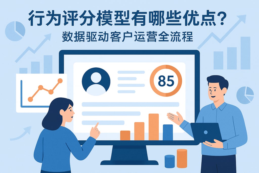 行为评分模型有哪些优点？数据驱动客户运营全流程