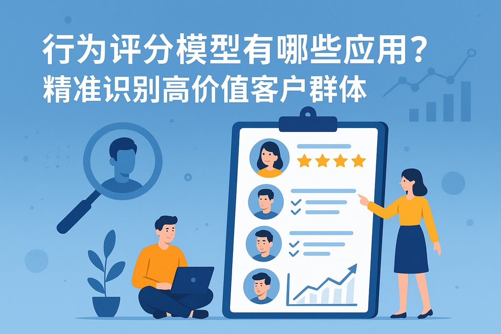 行为评分模型有哪些应用？精准识别高价值客户群体