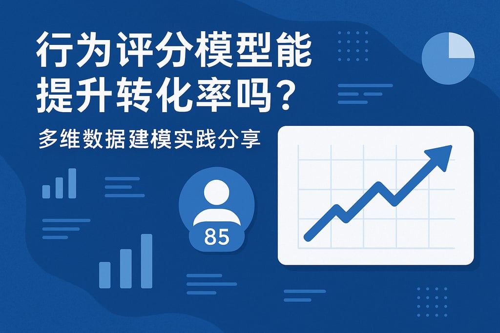 行为评分模型能提升转化率吗？多维数据建模实践分享