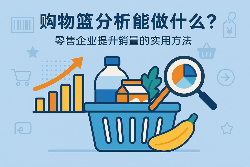 购物篮分析能做什么？零售企业提升销量的实用方法