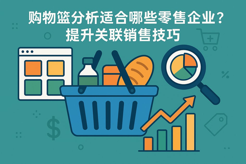 购物篮分析适合哪些零售企业？提升关联销售技巧
