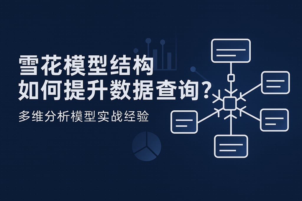 雪花模型结构如何提升数据查询？多维分析模型实战经验