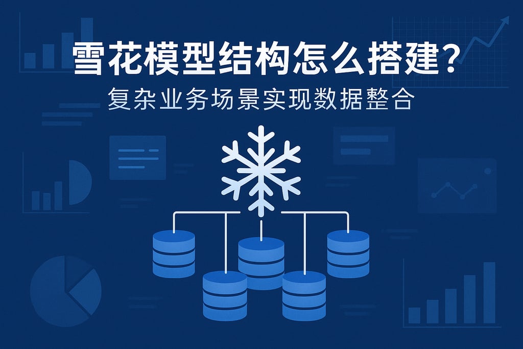 雪花模型结构怎么搭建？复杂业务场景实现数据整合