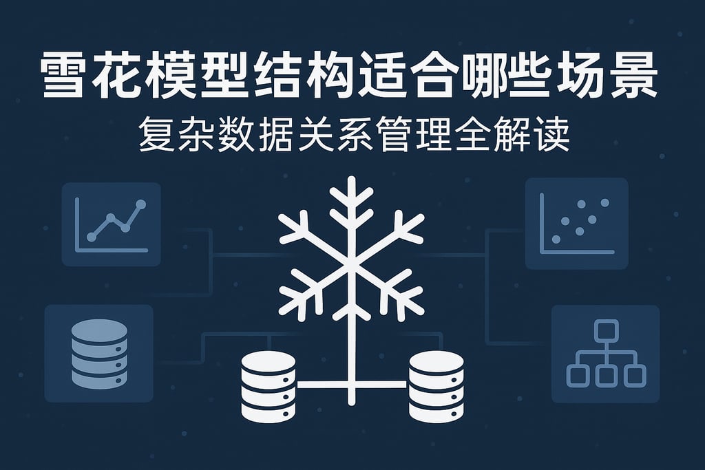 雪花模型结构适合哪些场景？复杂数据关系管理全解读
