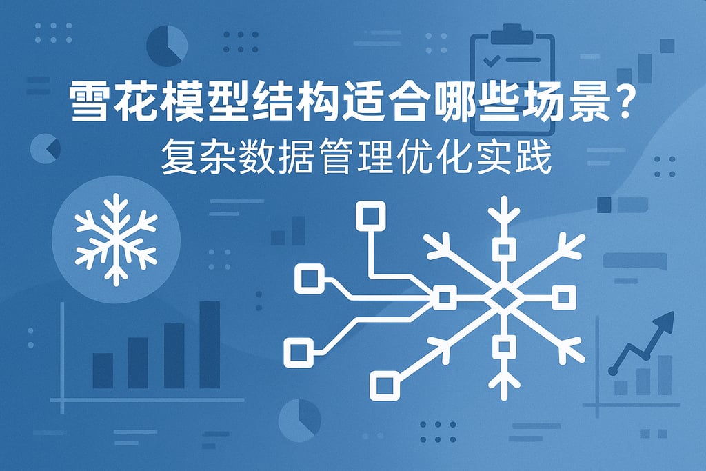 雪花模型结构适合哪些场景？复杂数据管理优化实践