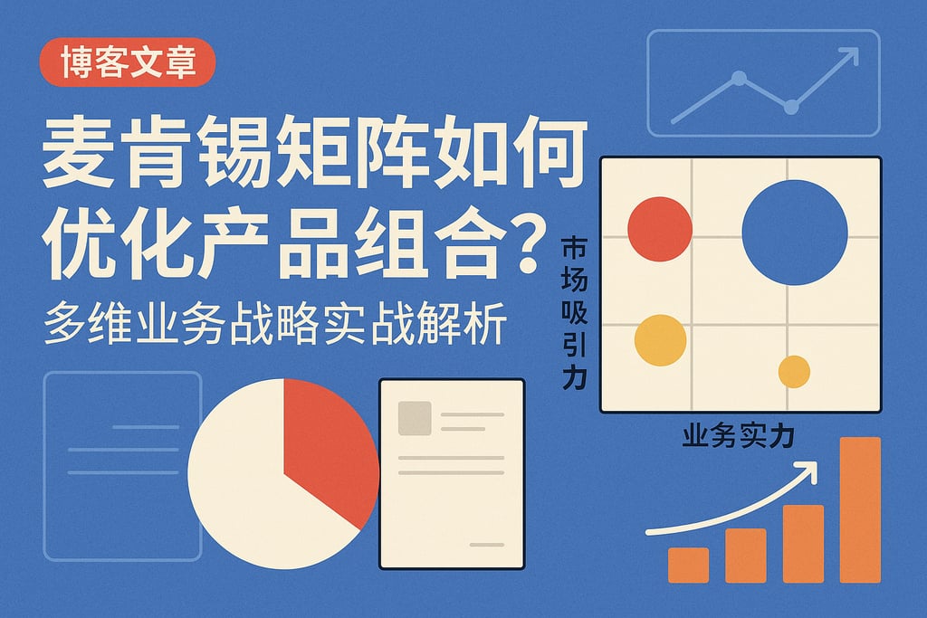 麦肯锡矩阵如何优化产品组合？多维业务战略实战解析