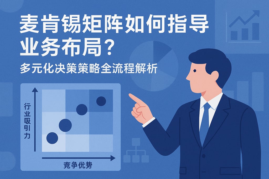 麦肯锡矩阵如何指导业务布局？多元化决策策略全流程解析