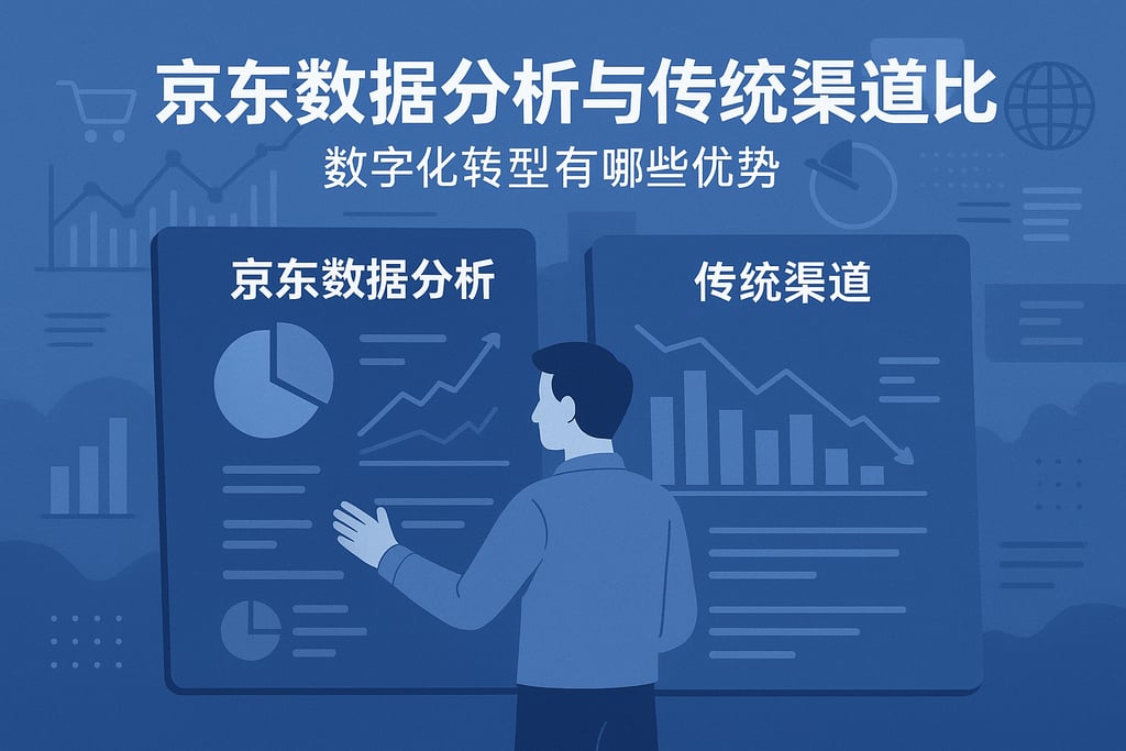 京东数据分析与传统渠道对比？数字化转型有哪些优势