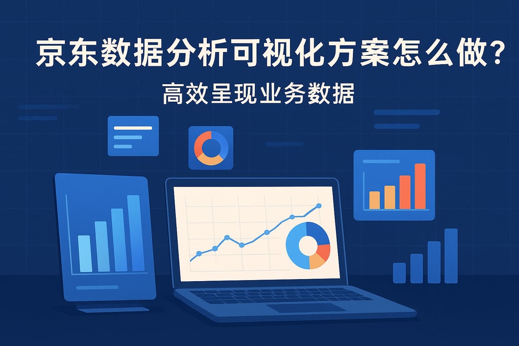 京东数据分析可视化方案怎么做？高效呈现业务数据