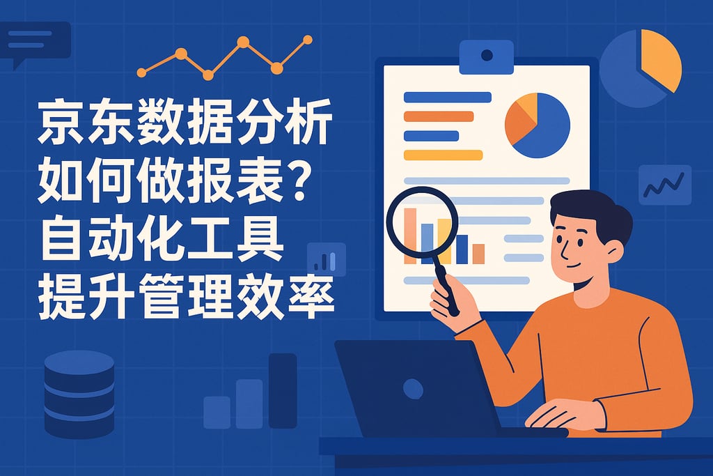 京东数据分析如何做报表？自动化工具提升管理效率
