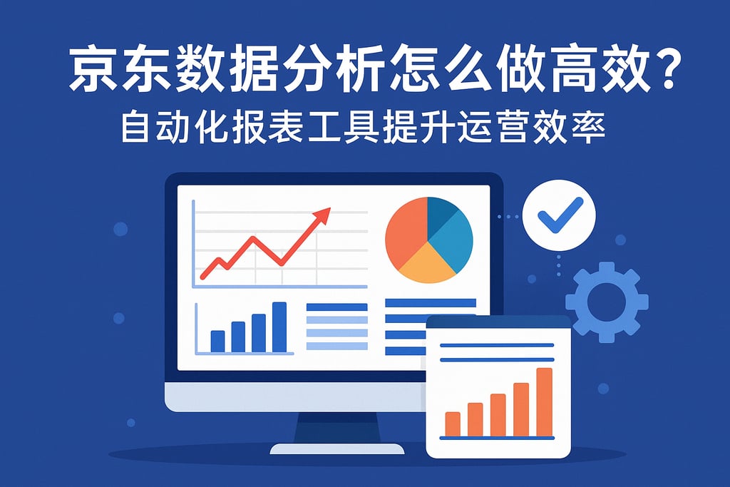 京东数据分析怎么做高效？自动化报表工具提升运营效率