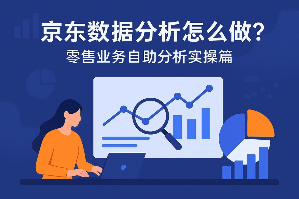 京东数据分析怎么做？零售业务自助分析实操篇