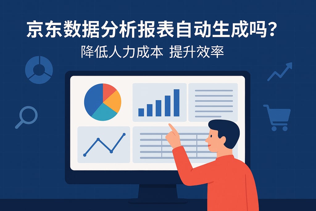 京东数据分析报表自动生成吗？降低人力成本提升效率