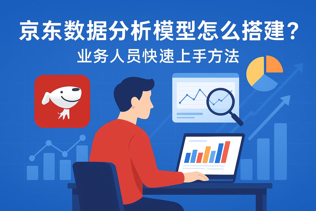 京东数据分析模型怎么搭建？业务人员快速上手方法