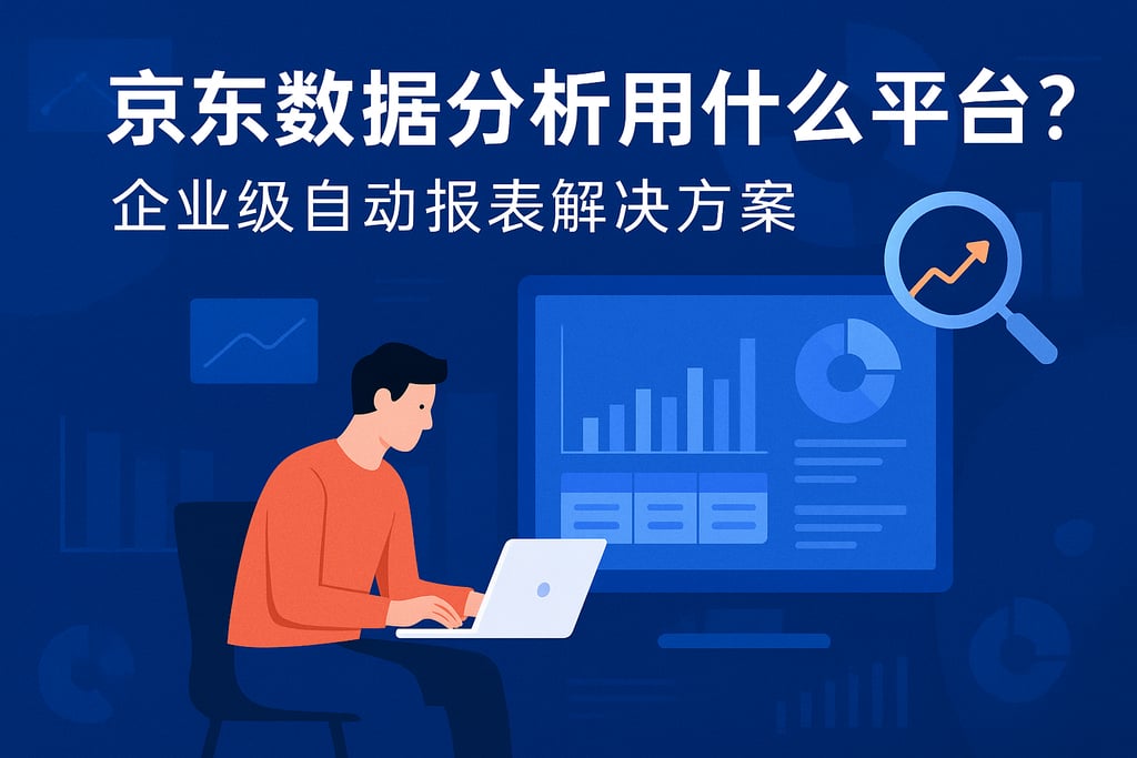 京东数据分析用什么平台？企业级自动报表解决方案