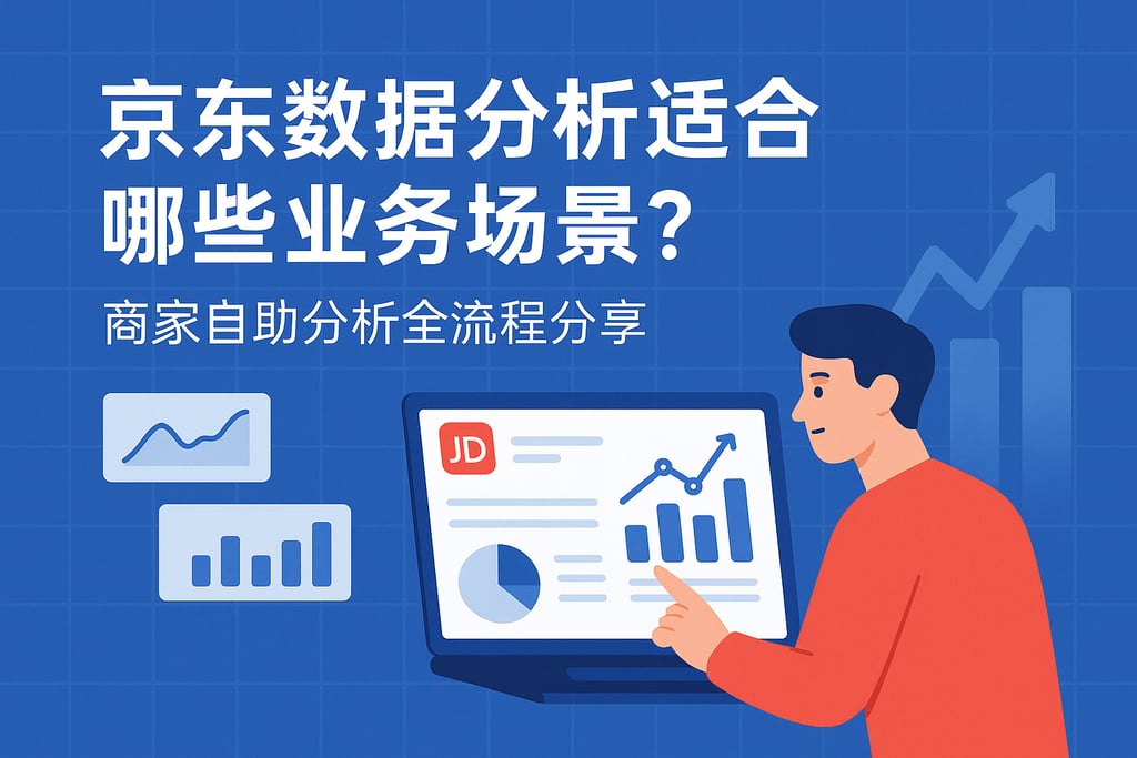 京东数据分析适合哪些业务场景？商家自助分析全流程分享