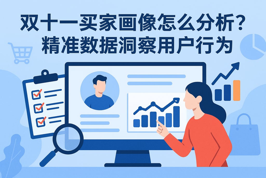 双十一买家画像怎么分析？精准数据洞察用户行为