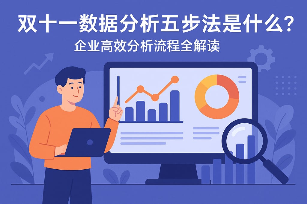 双十一数据分析五步法是什么？企业高效分析流程全解读