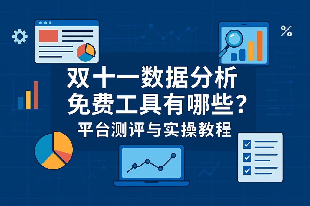 双十一数据分析免费工具有哪些？平台测评与实操教程