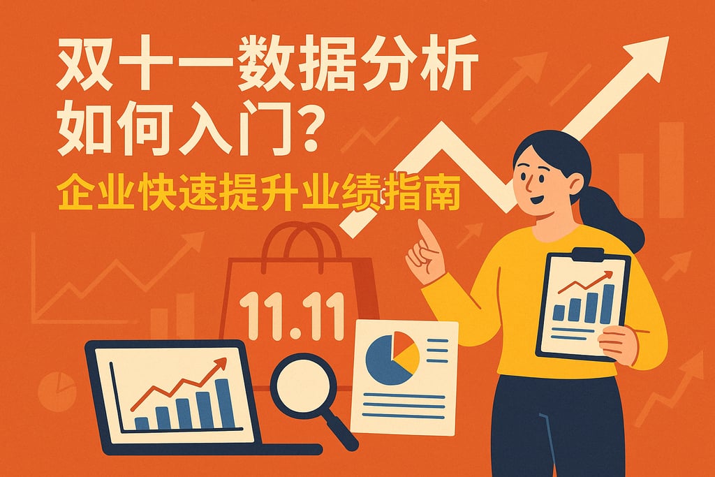 双十一数据分析如何入门？企业快速提升业绩指南